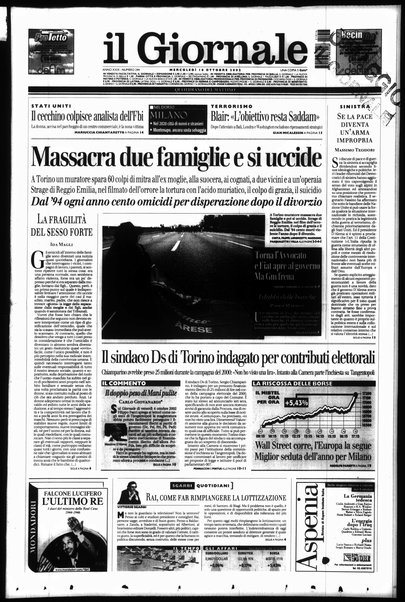 Il giornale : quotidiano del mattino